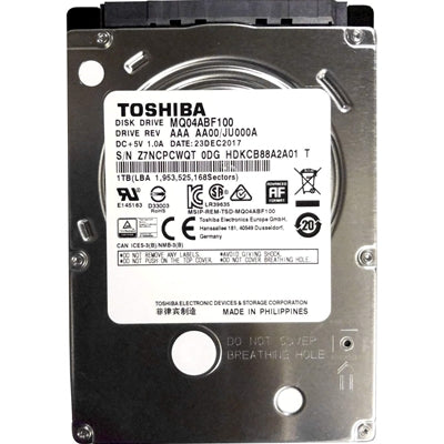 Toshiba MQ04ABF100 1TB 2.5 Toshiba MQ04ABF100 1TB 2.5